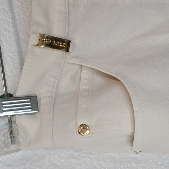 Vintage St. John Sport by Marie Gray white jeans size 4 - Picture 2 of 12